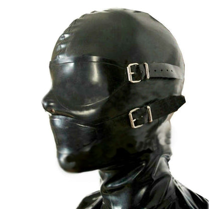 Latex Mask Zip Cosplay Cosplay