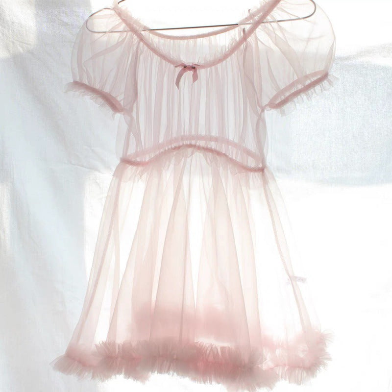 Jupe en maille sexy, conception de schéma, réduction de la taille de style occidental, réduction de l'âge, lingerie sexy