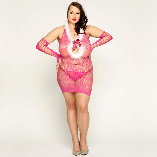 Lingerie sexy grande taille Cosplay de Noël