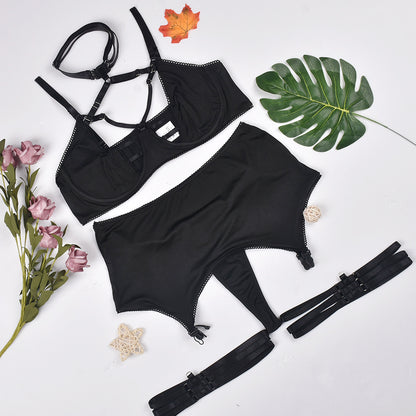 Complexe De Lingerie Industrie Lourde Tentation Seins Réunis Pyjama String Sexy