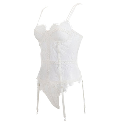 Traje de lencería estampado Nuevo sujetador ultrafino con tirantes para mujer