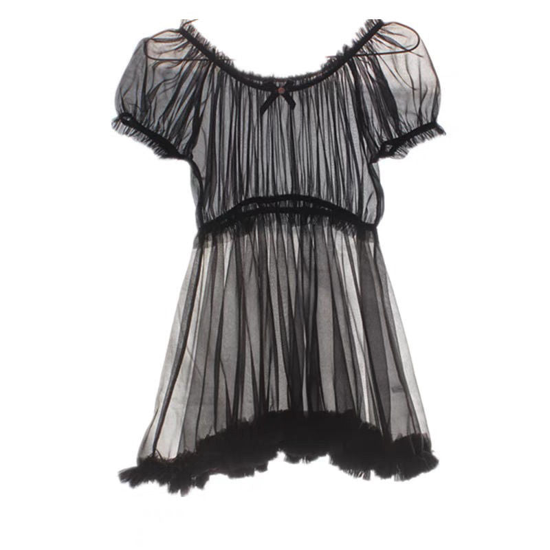 Jupe en maille sexy, conception de schéma, réduction de la taille de style occidental, réduction de l'âge, lingerie sexy