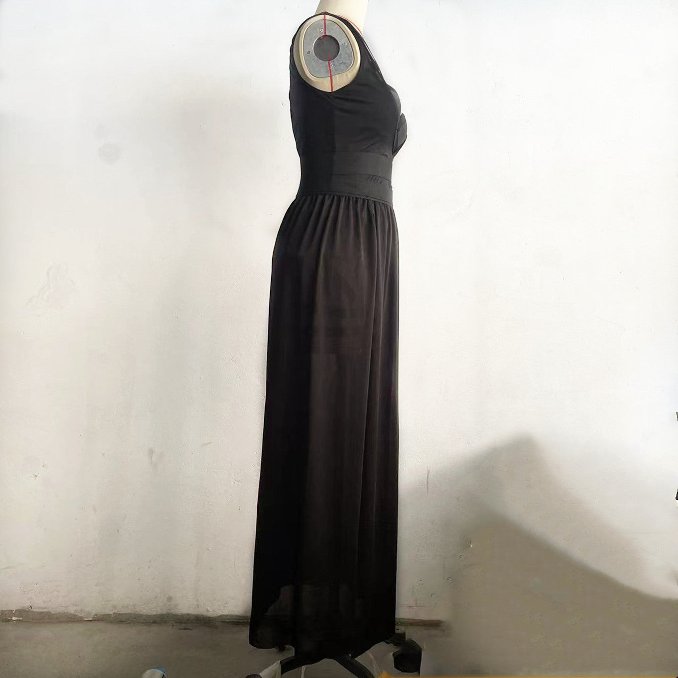 Vestido de tirantes de lencería europea y americana con almohadilla en el pecho Hermosa falda de gasa
