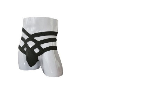 Sous-vêtements pour hommes à ceinture serrée, culotte creuse