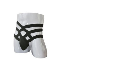 Sous-vêtements pour hommes à ceinture serrée, culotte creuse