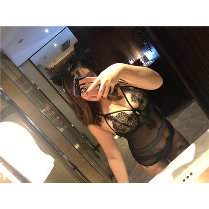Sexy Underwear  Crotch Plus Size Fat Garter Suit One-piece