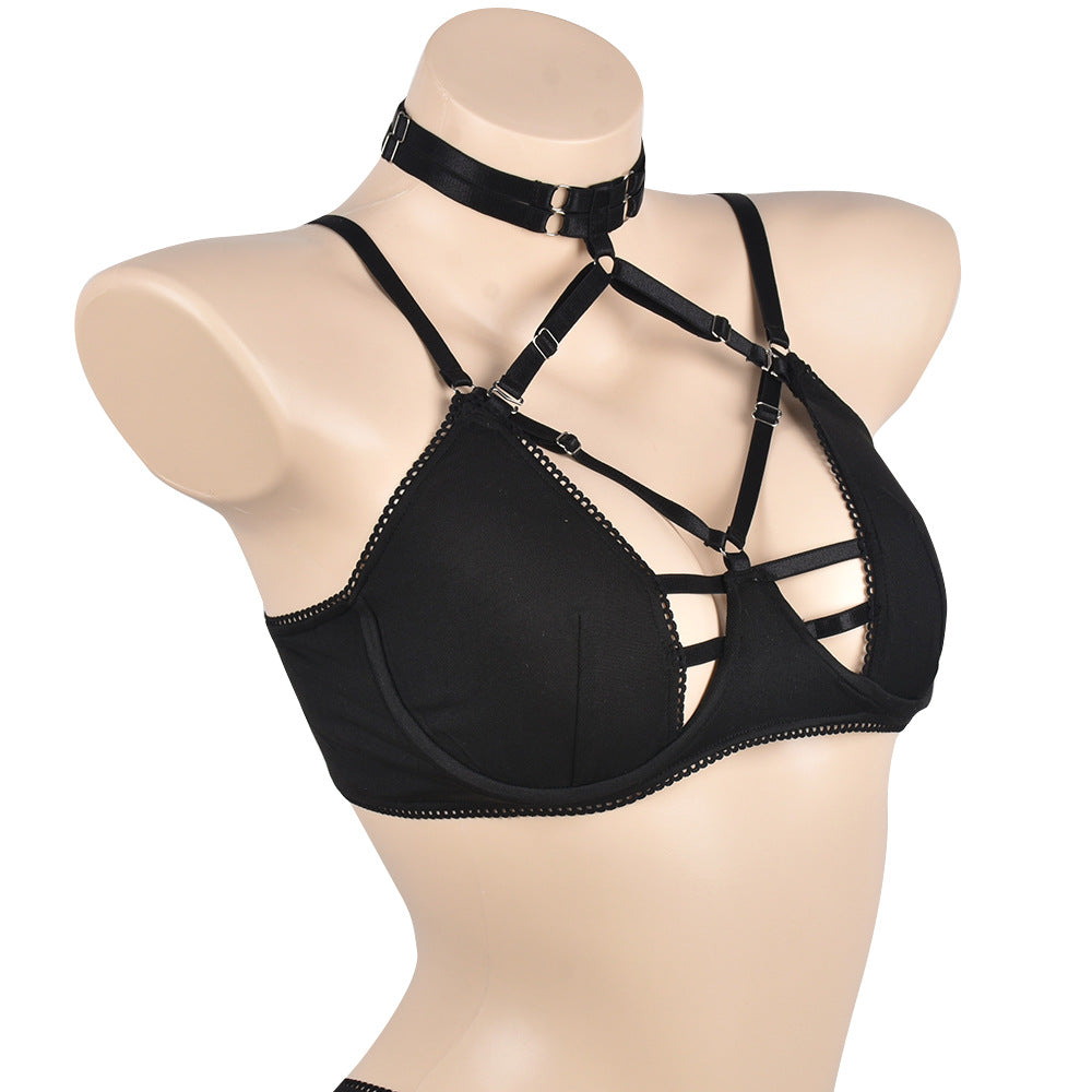 Complexe De Lingerie Industrie Lourde Tentation Seins Réunis Pyjama String Sexy