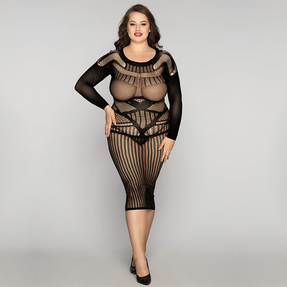 Fat MM Ropa neta sexy Comercio exterior Lencería sexy