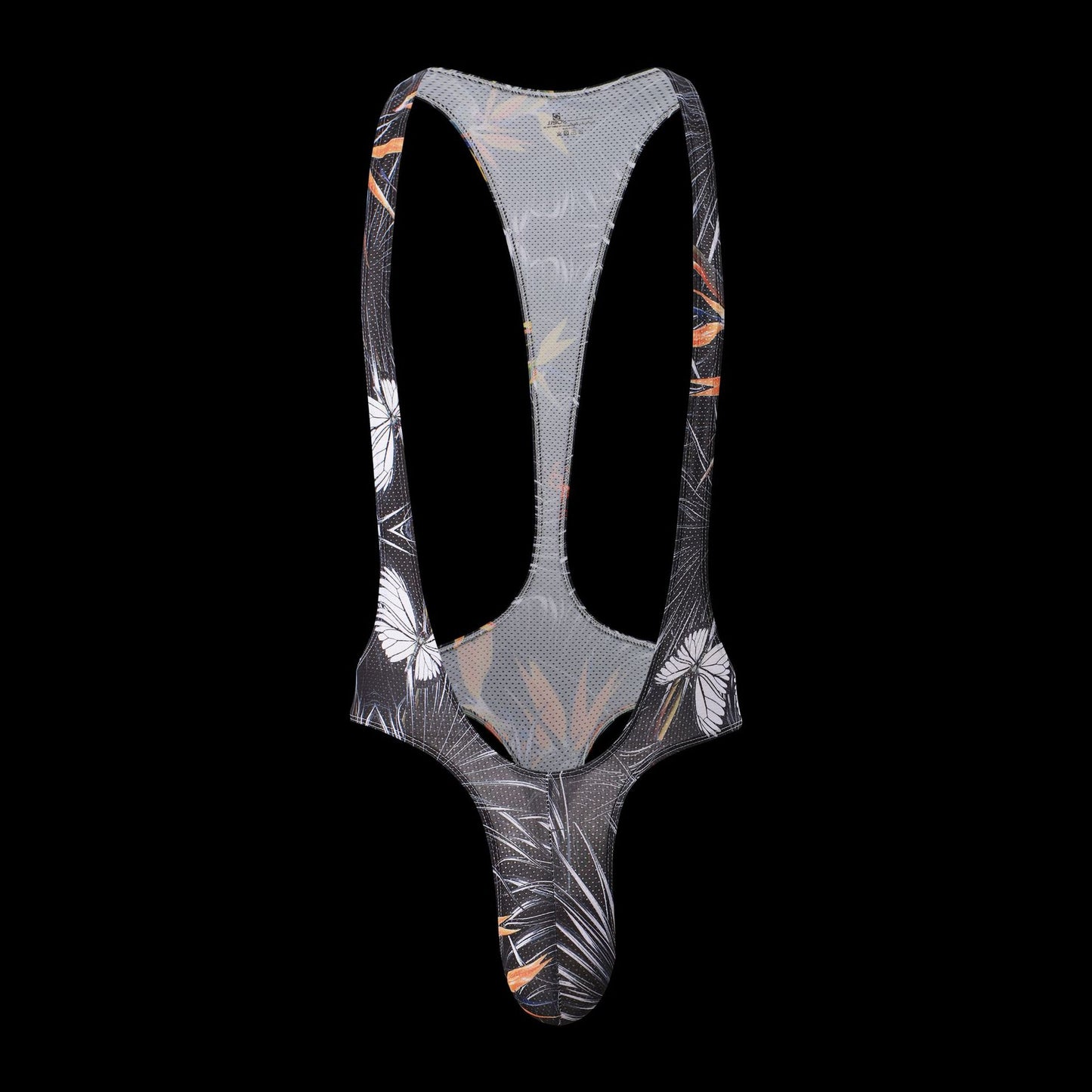 Fashion Men's Jjsox Print Thong  Jumpsuit