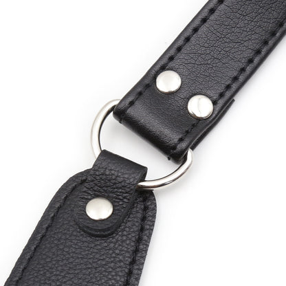 Jouet de jeu de rôle avec sangle de poitrine en cuir pour hommes